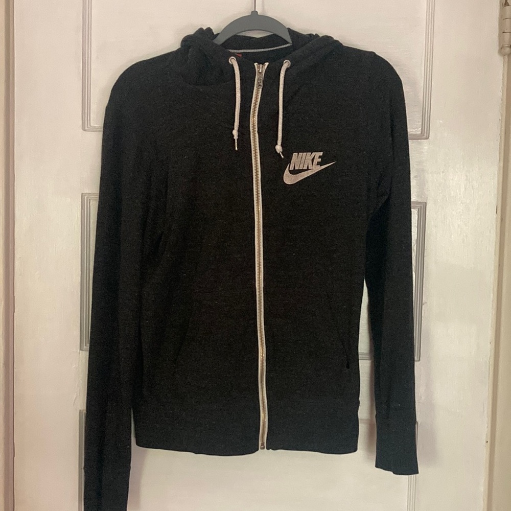 Black Nike Full Zip hoodie